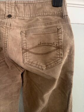 Vintage Abercrombie & Fitch Tan Corduroy Pants